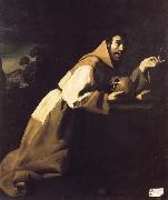 Francisco de Zurbaran Saint Francis in Meditation Germany oil painting artist